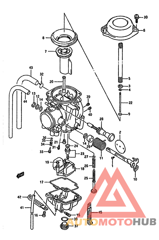 Carburetor assy