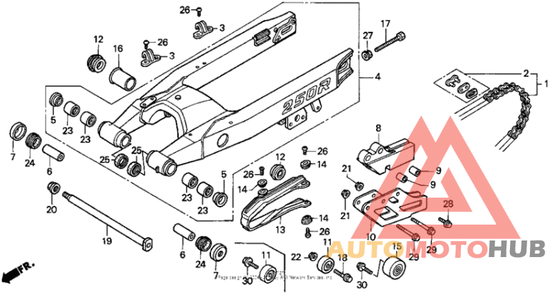 Swingarm 90-91