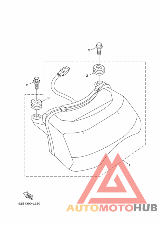 Taillight unit ass`y