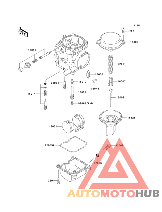 Карбюратор в разборе