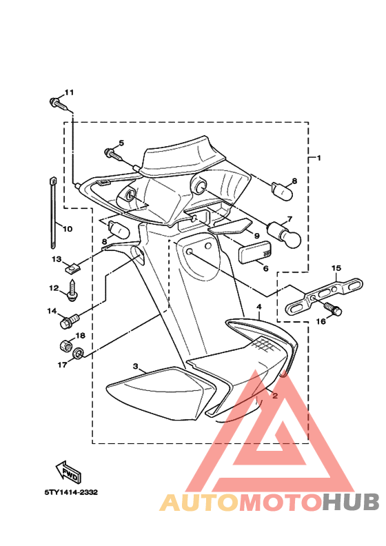 Taillight unit ass`y
