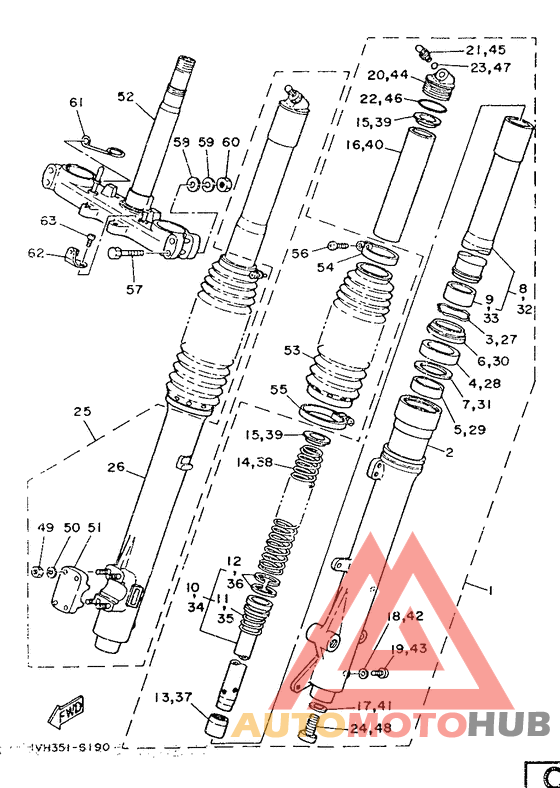 Передняя вилка
