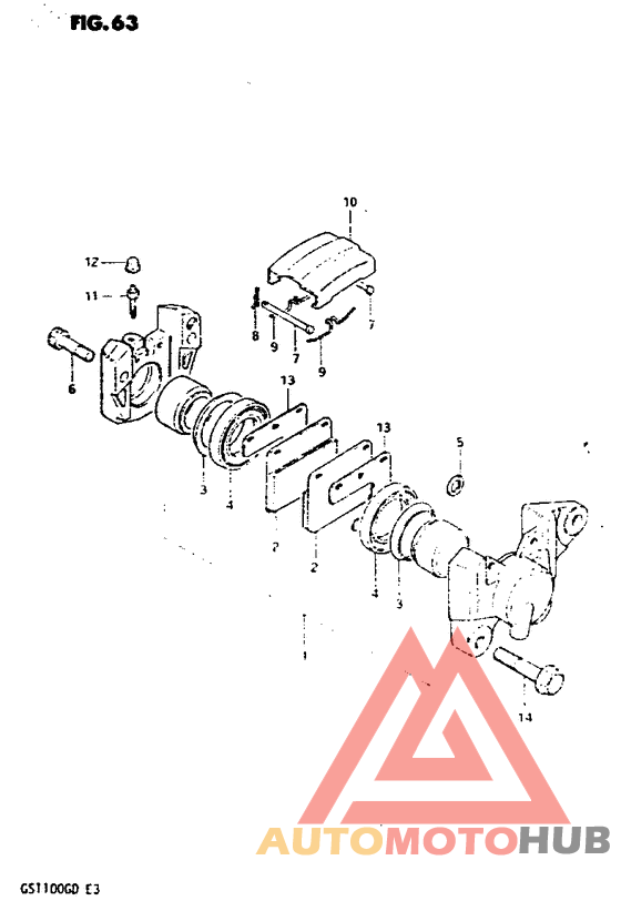 Задний суппортs
