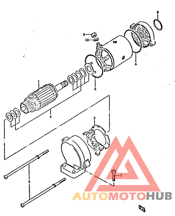 Стартерный мотор