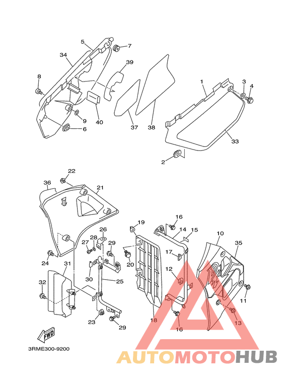 Боковые обтекатели