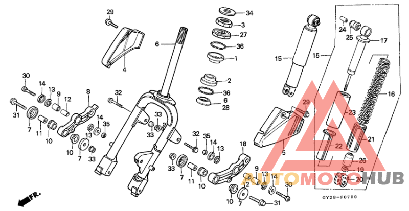 Передние аммортизаторы
