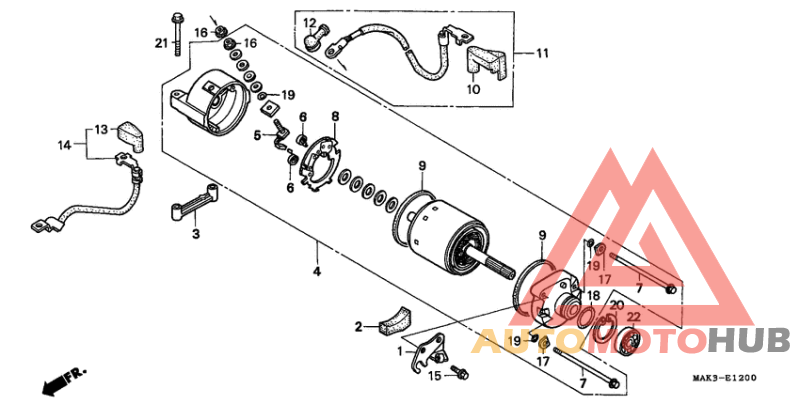 Стартерный мотор