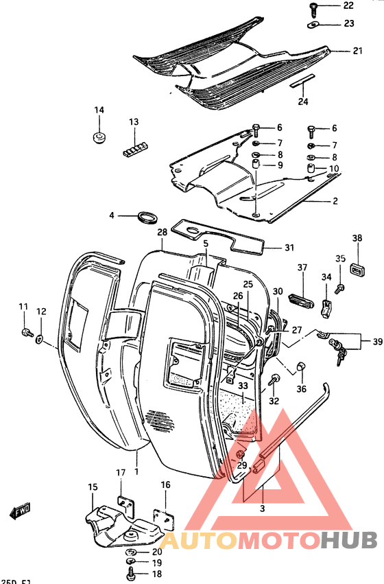 Щиток облицовочный