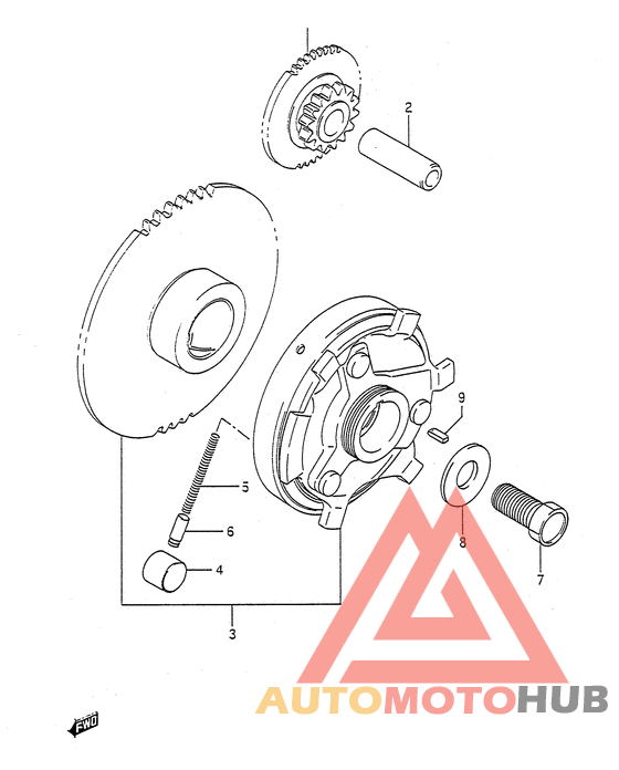 Муфта стартера