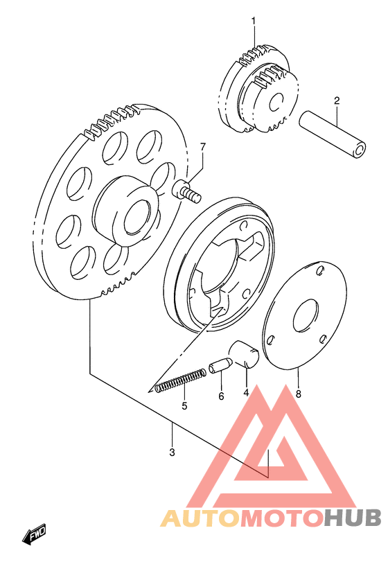 Муфта стартера