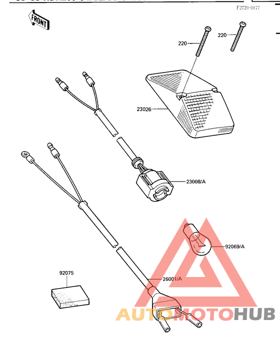 Taillight unit ass`y