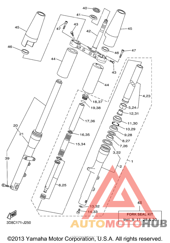 Передняя вилка