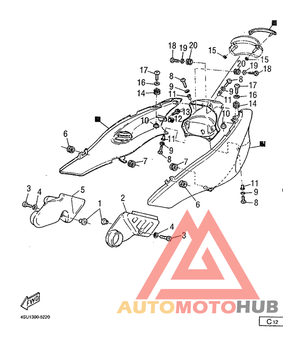 Side cover / oil tank