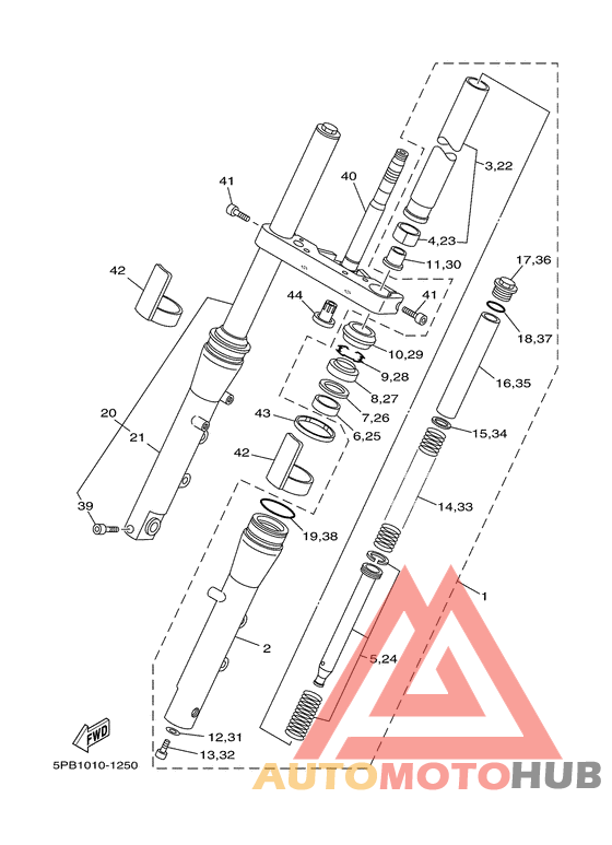 Передняя вилка