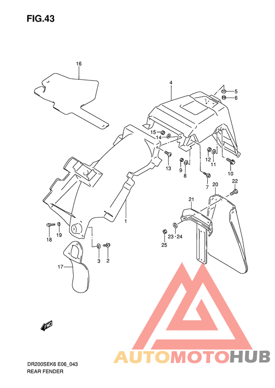 Заднее крыло