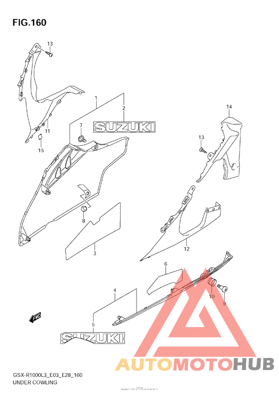 Under Cowling (Gsx-R1000Zl3 E33)