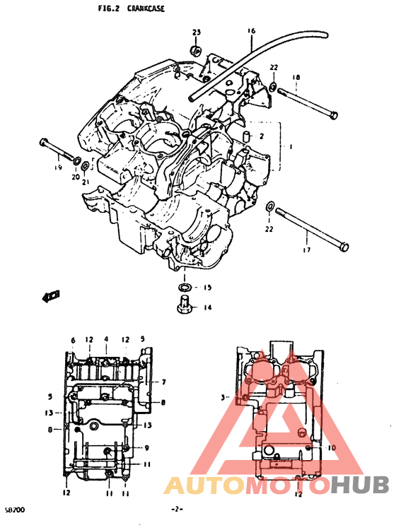Картер двигателя