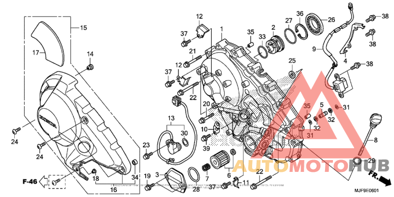 Right Crankcase Cover (2)