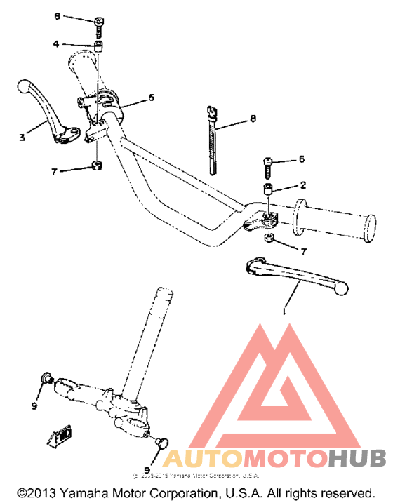 Handle switch - lever