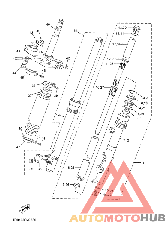 Передняя вилка