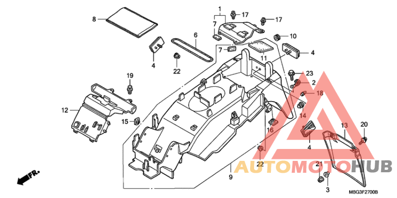 Заднее крыло