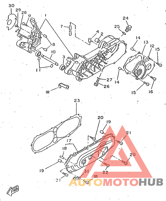Картер двигателя