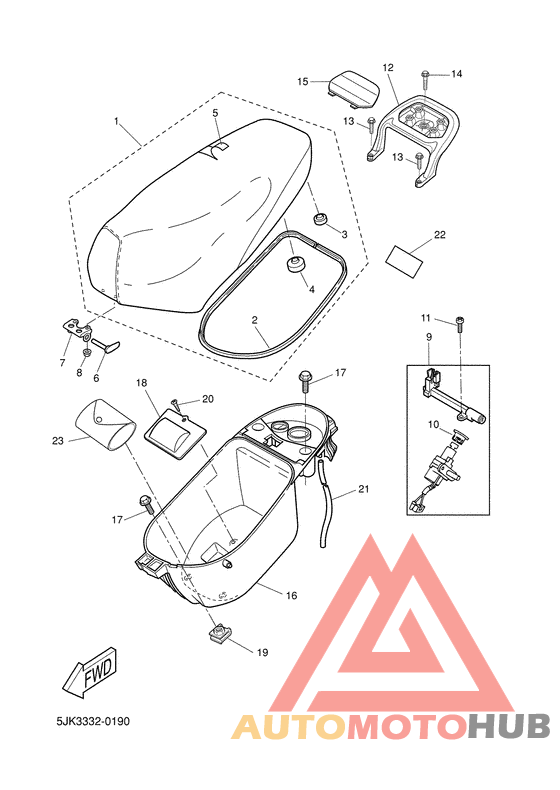 Seat. carrier