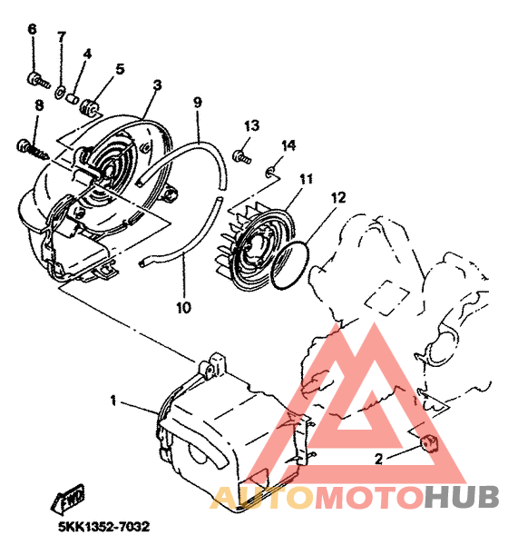 Air shroud. fan
