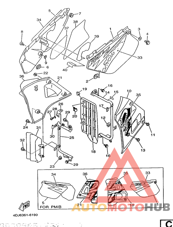 Side cover / oil tank