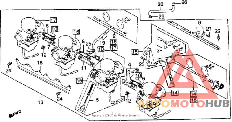 Carburetor assy. (link)
