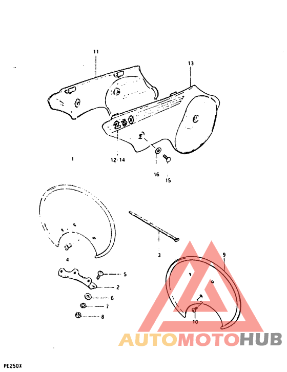 Обтекатель задний