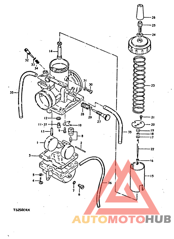 Carburetor assy