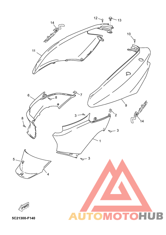 Боковые обтекатели
