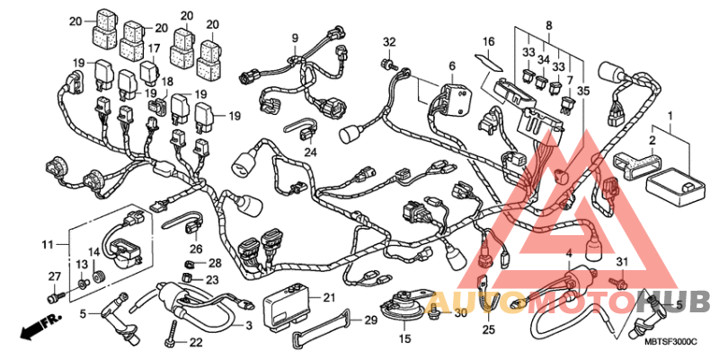 Harness wire