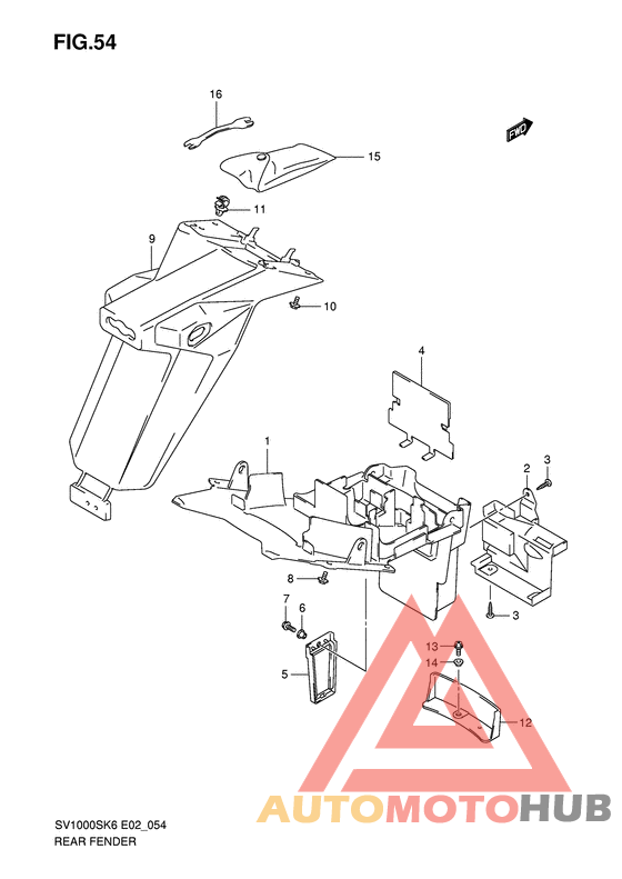 Заднее крыло