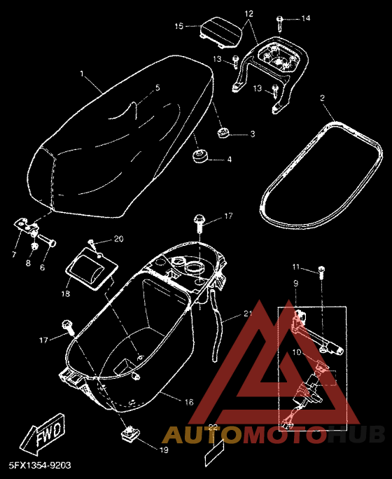 Сиденье и держатель