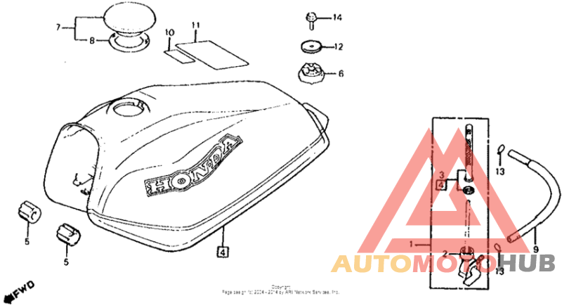 Fuel tank 81