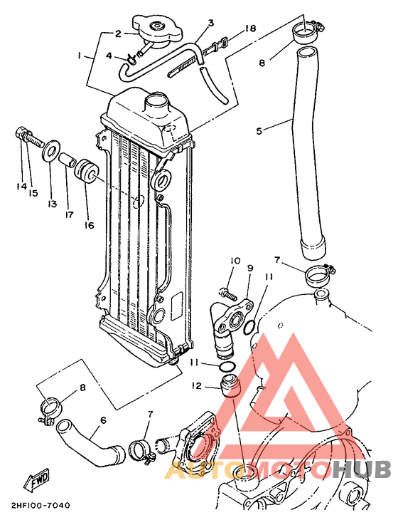 Radiator. hose