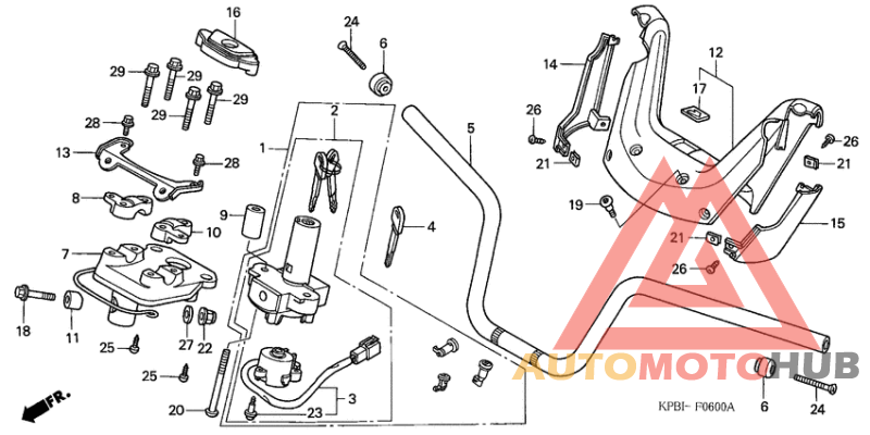 Handle pipe/ handle cover
