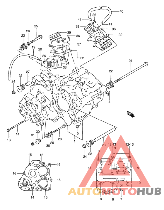 Картер двигателя