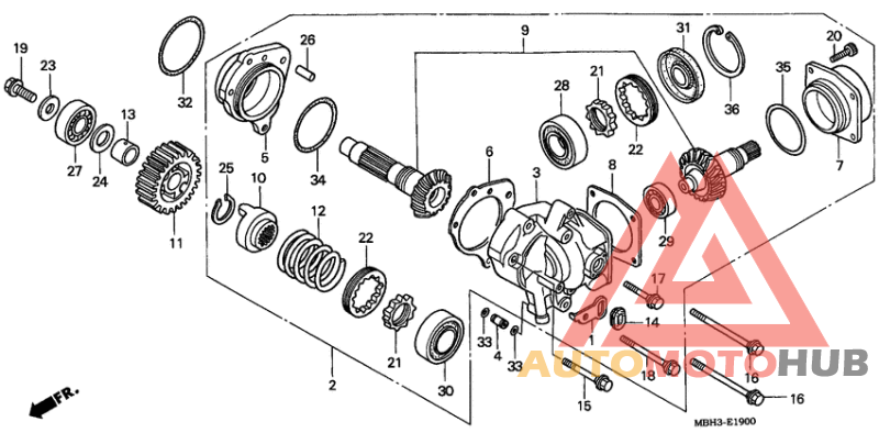 Вал крестовой