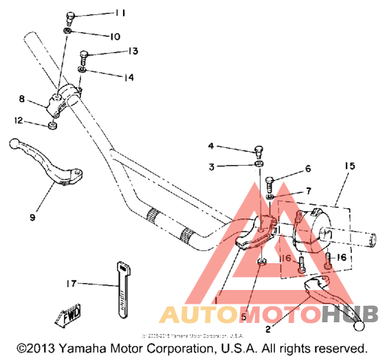 Handle switch - lever