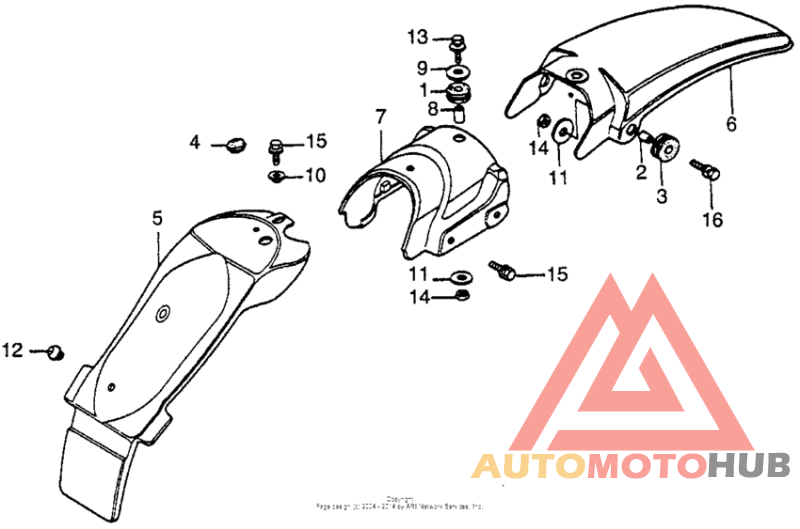 Задний бампер