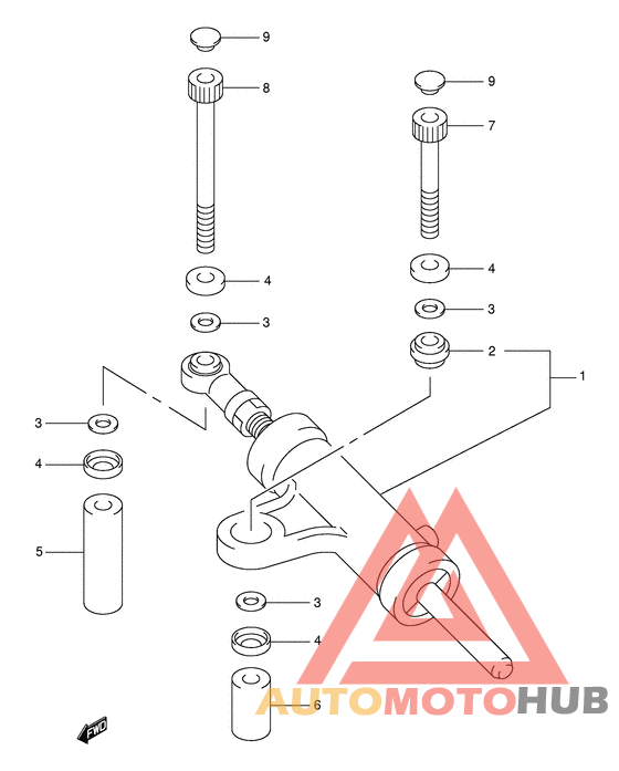 Демпфер рулевой