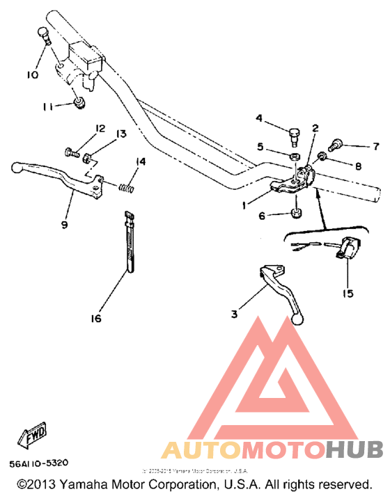 Handle switch-lever