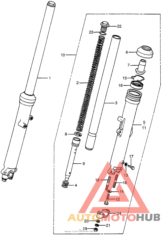 Передние аммортизаторы