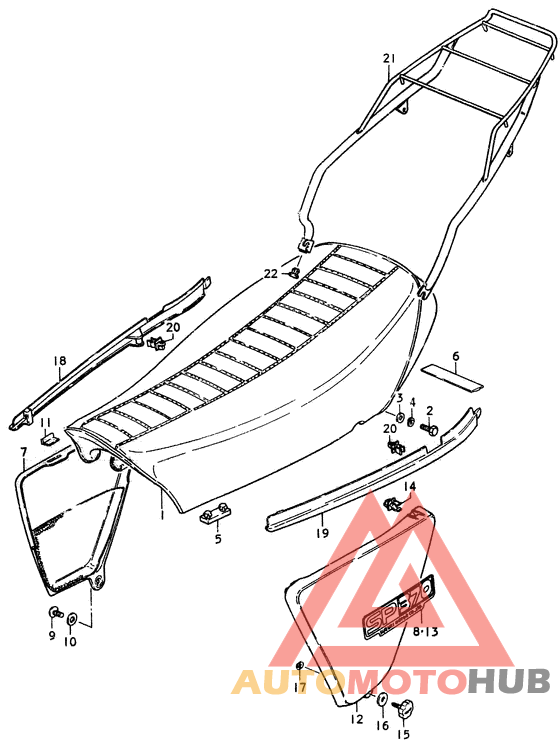 Seat - frame cover