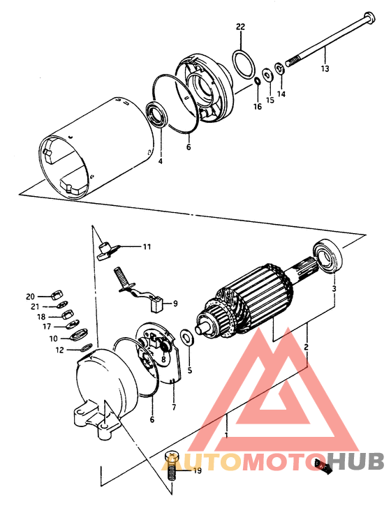 Стартерный мотор