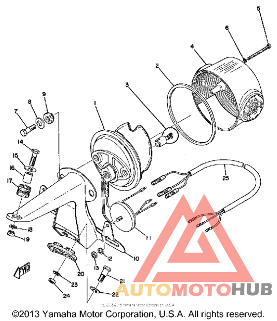 Задний фонарь
