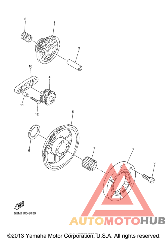 Муфта стартера